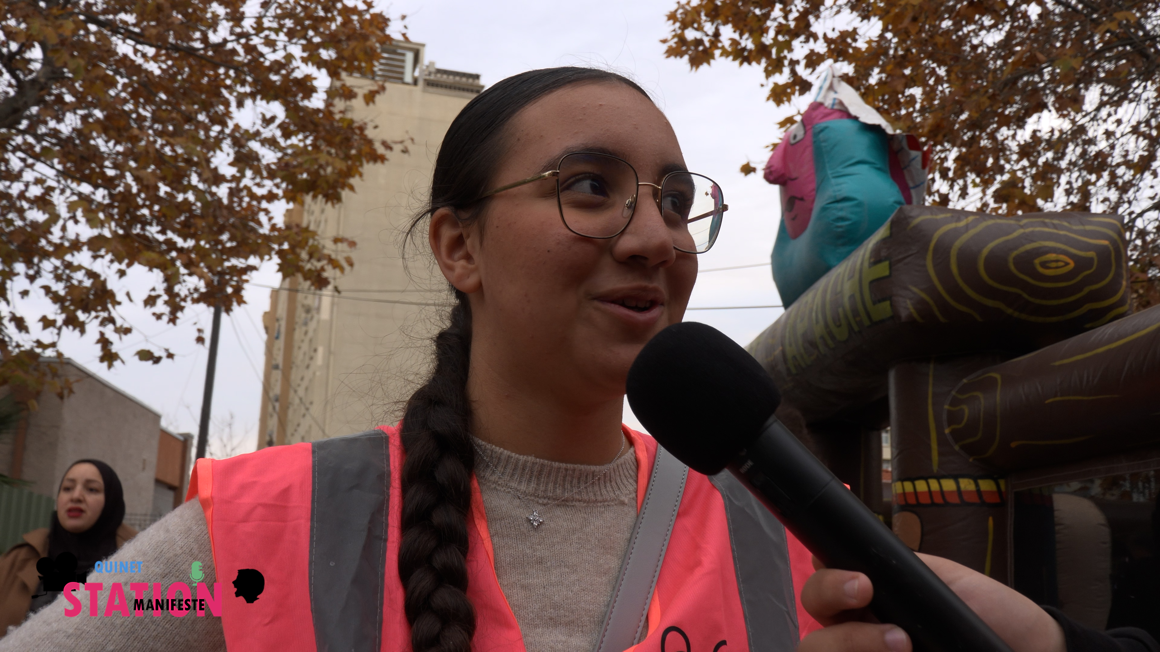 Une bénévole du téléthon 2025
